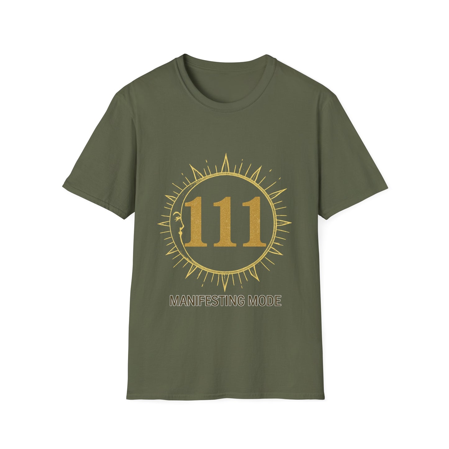 111 Manifesting Mode T-Shirt — Spiritual Numerology Tee