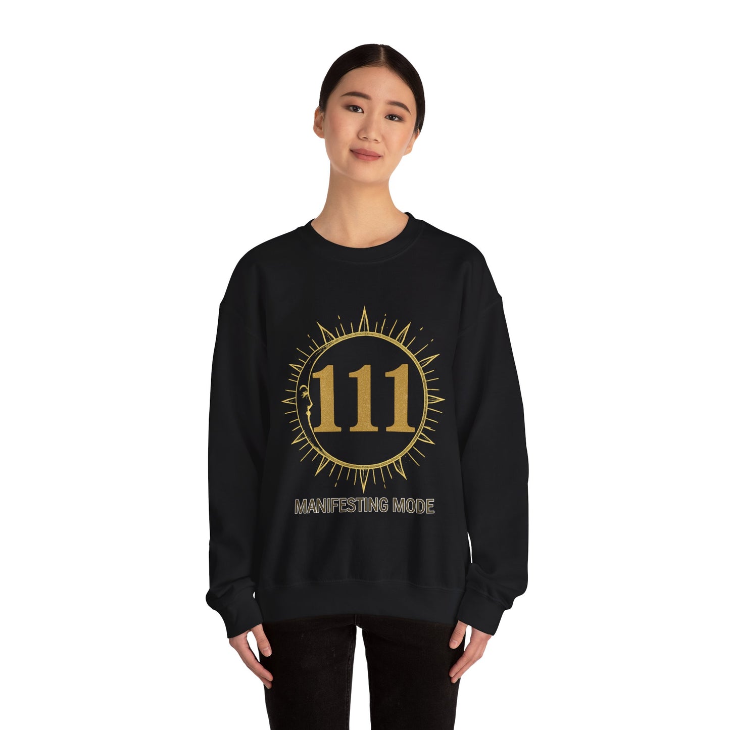 111 Manifesting Mode Crewneck Sweatshirt