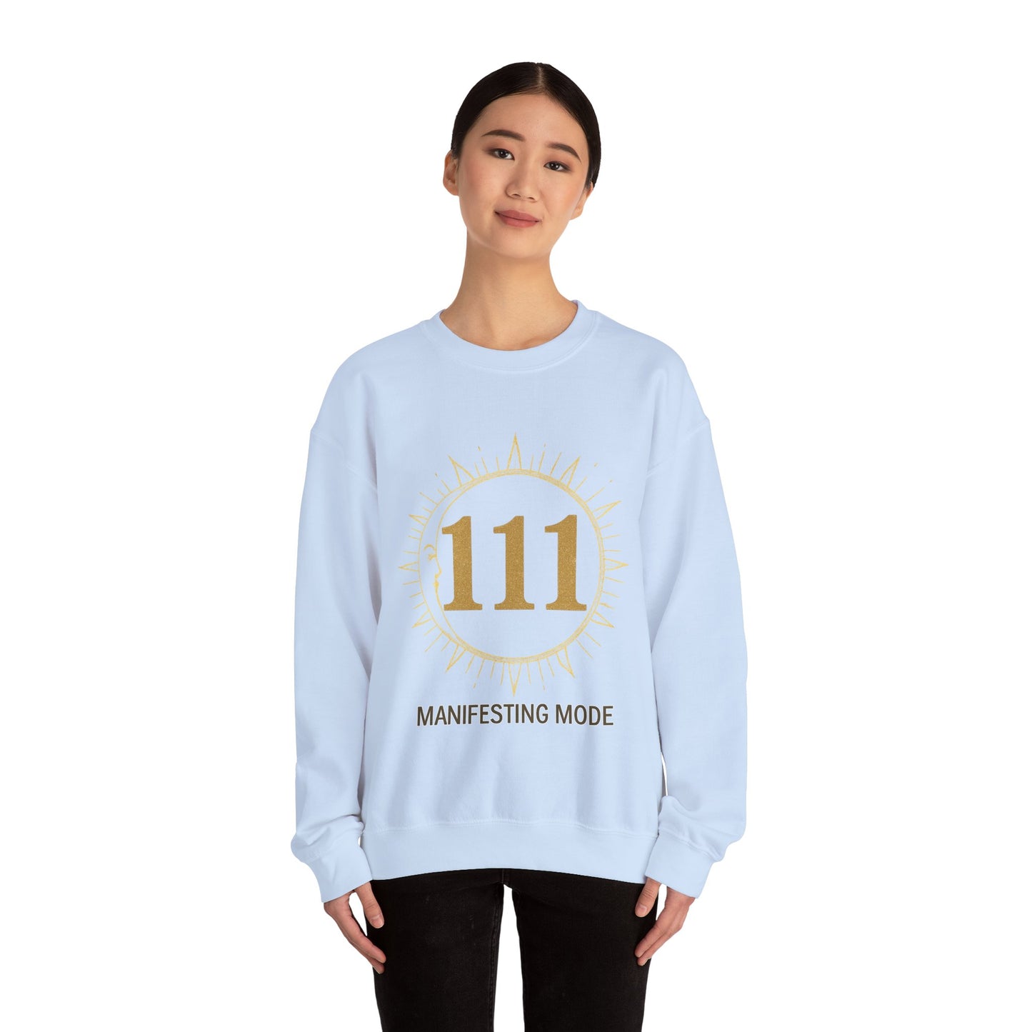 111 Manifesting Mode Crewneck Sweatshirt