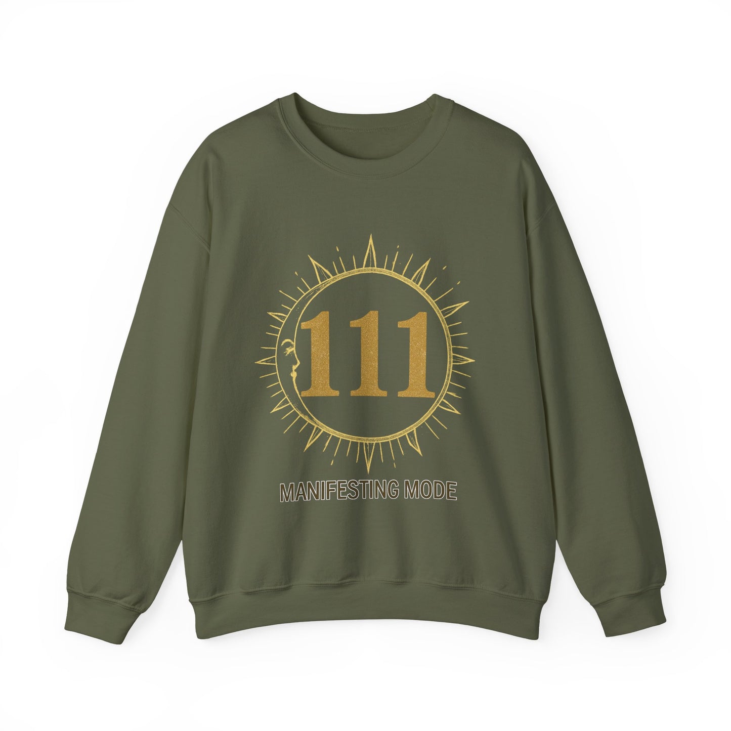 111 Manifesting Mode Crewneck Sweatshirt