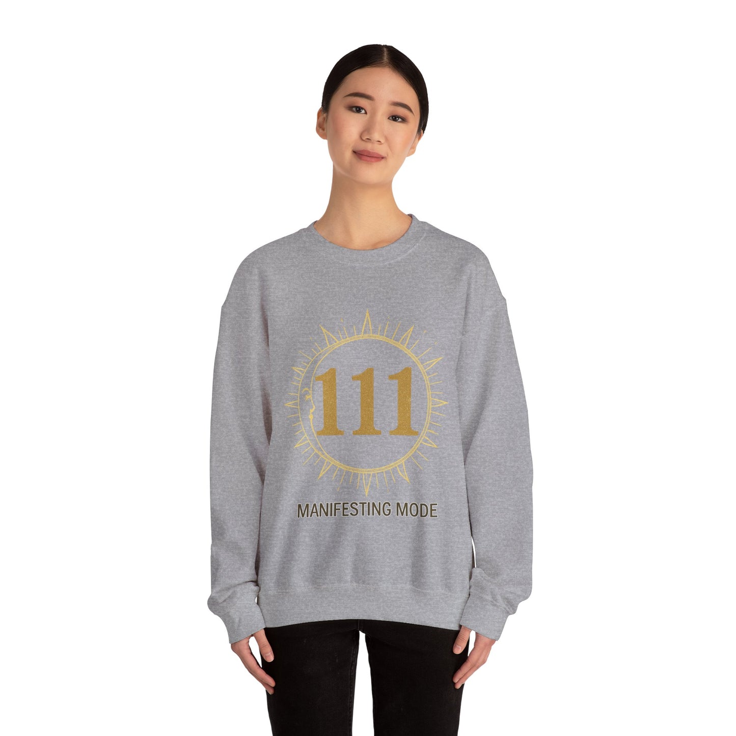 111 Manifesting Mode Crewneck Sweatshirt