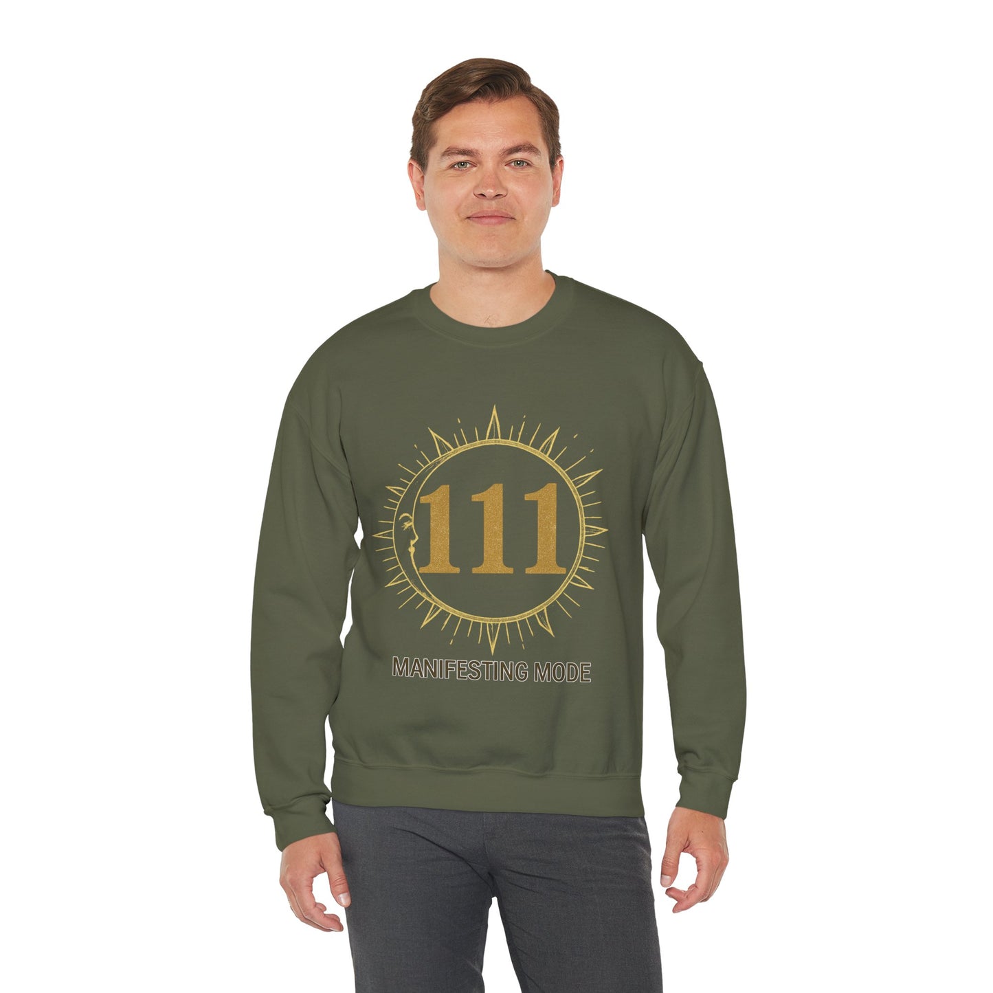 111 Manifesting Mode Crewneck Sweatshirt