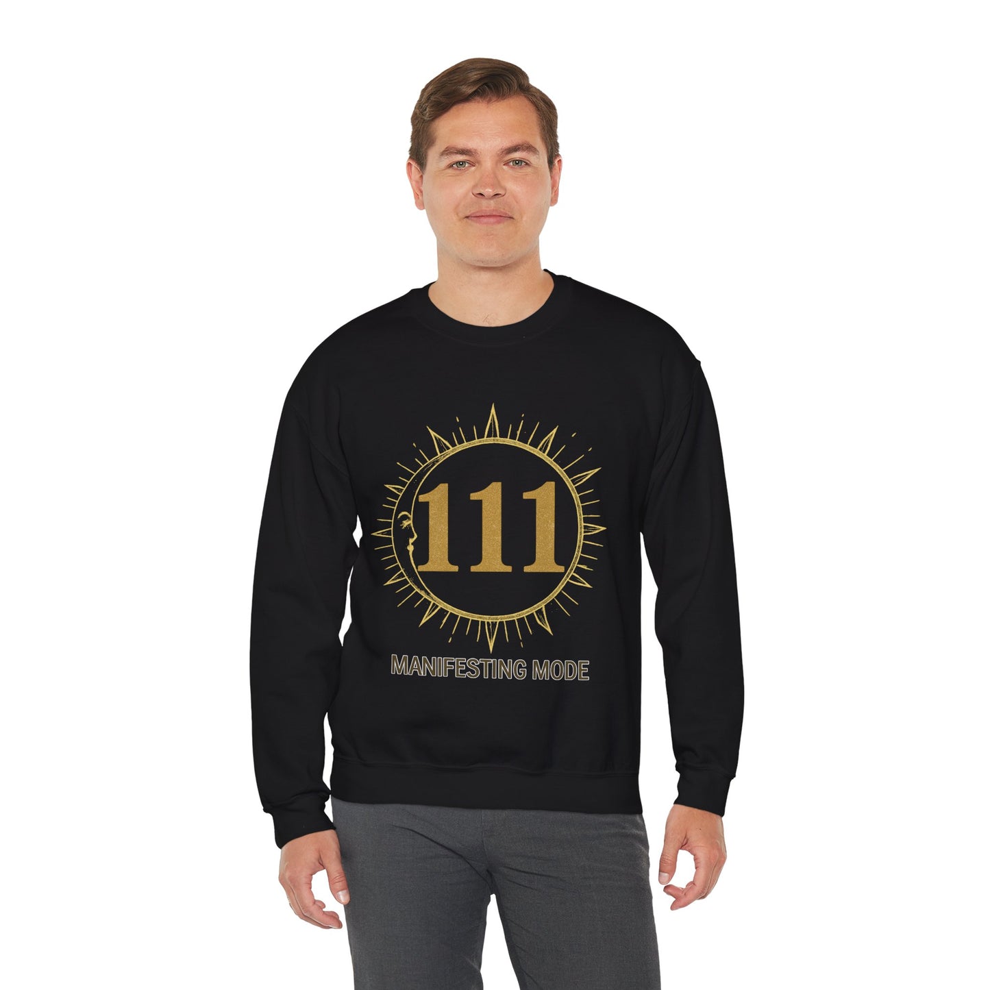 111 Manifesting Mode Crewneck Sweatshirt