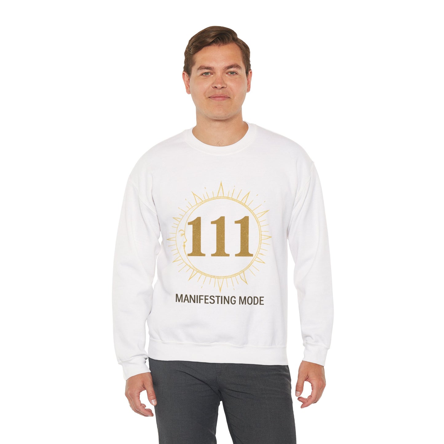 111 Manifesting Mode Crewneck Sweatshirt